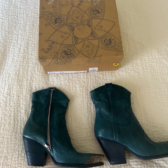 Free People Brayden Western Leather Boots - Picture 15 of 16